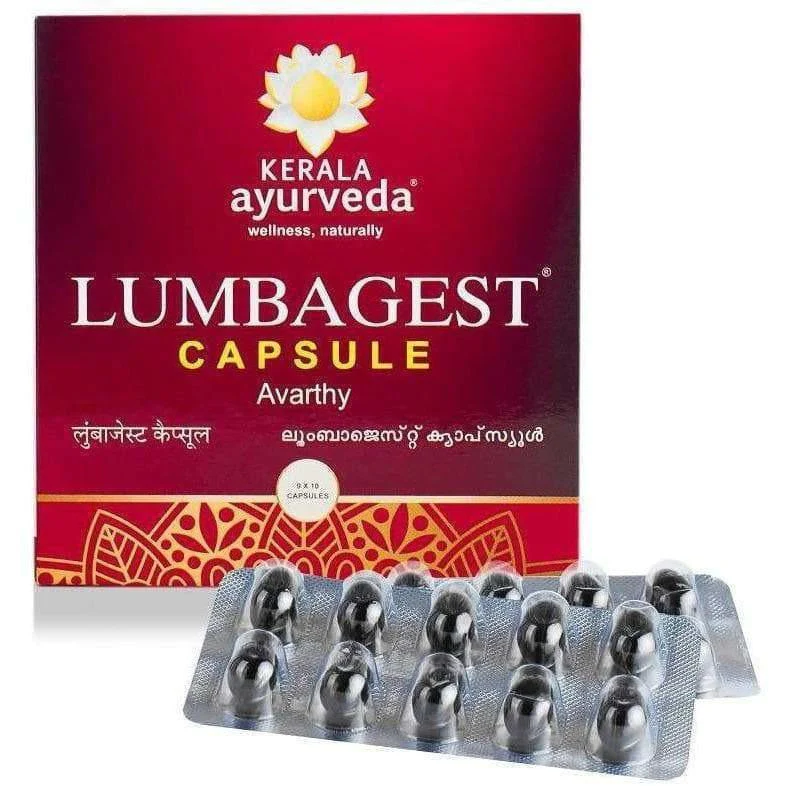 Kerala Ayurveda Lumbagest, 100 Capsules-1.webp
